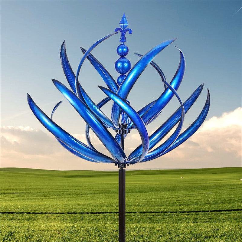 Metal Wind Spinner Garden Decoration