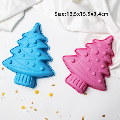 Christmas tree food-grade baking model