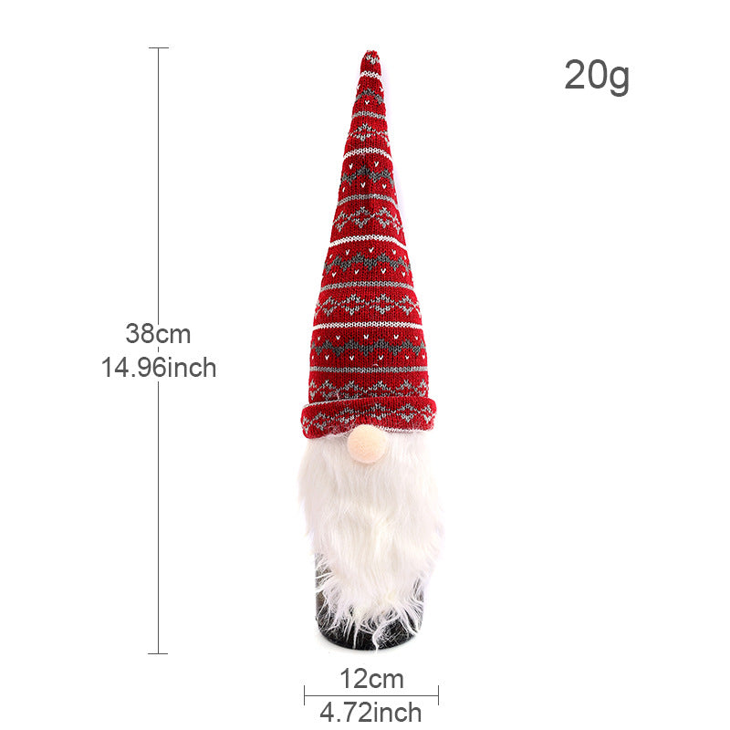 Christmas Wine Bottle Decoration Covers