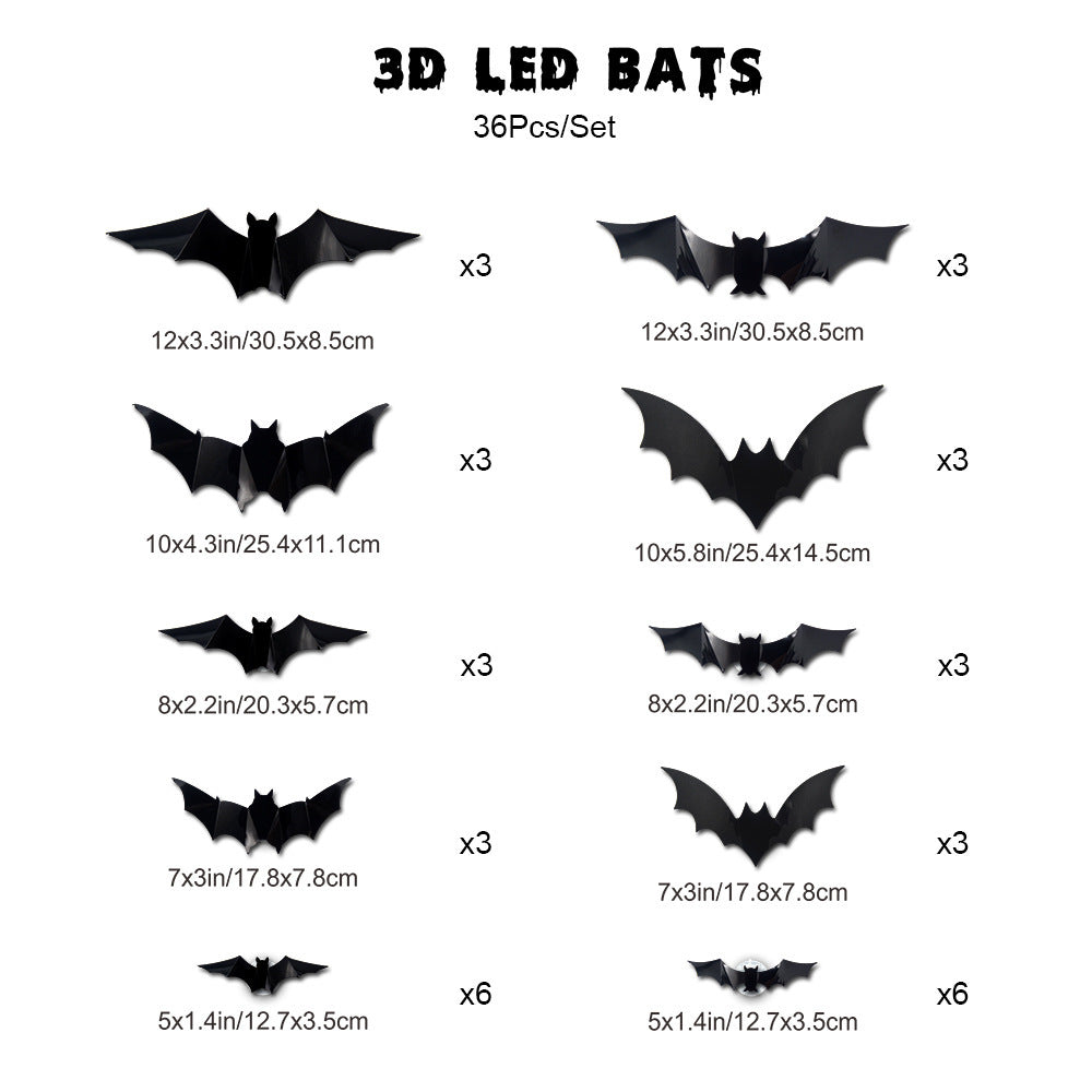 Halloween LED wall stickers