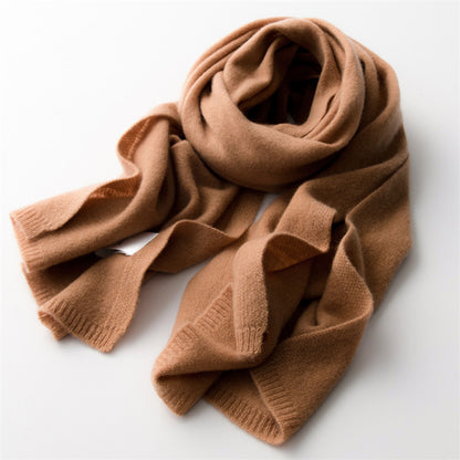 Pure Cashmere Scarf Unisex Winter Neck Warmer