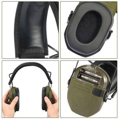 Outdoor Hunting Tactical Noise Reduction Foldable Earmuffs