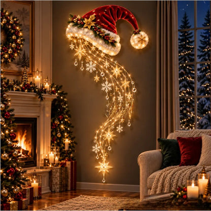 Glowing wall decoration