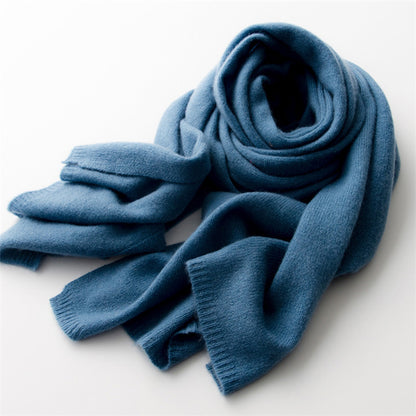 Pure Cashmere Scarf Unisex Winter Neck Warmer