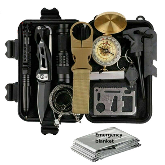 Multi-functional Outdoor Survival Emergency Kit
