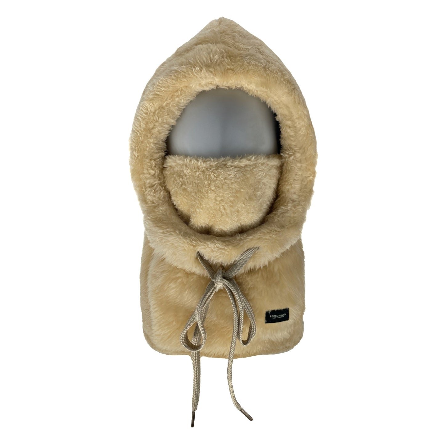 Plush Windproof Winter Hat with Ear and Neck Protection