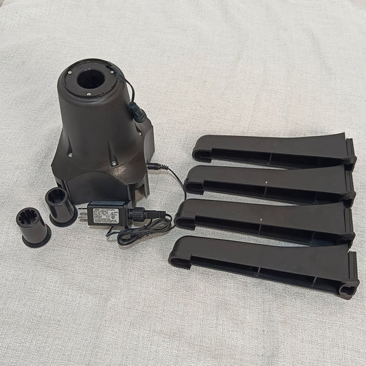 Electric Rotating Christmas Tree Stand with Adjustable Base