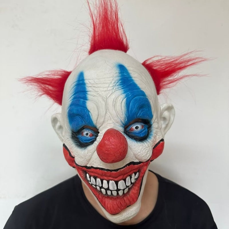 Halloween Clown Mask Latex Costume Party Performance Headgear