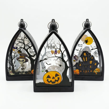 Pumpkin Haunted House Skull Decoration Atmosphere Light