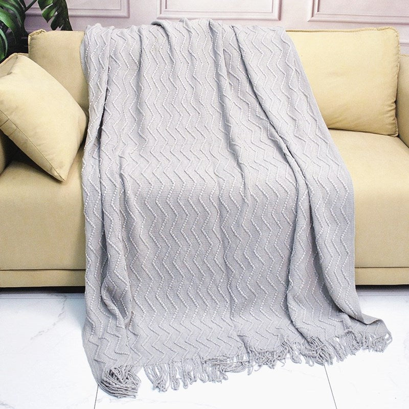 Knitted blanket