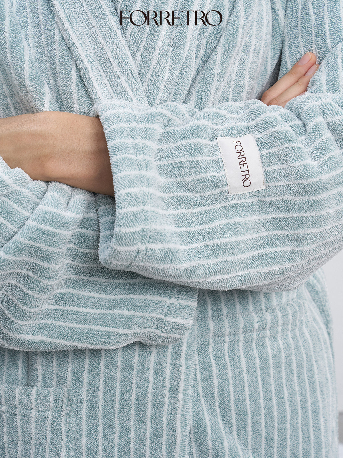 Autumn and Winter New Coral Fleece Casual Home Nightgown
