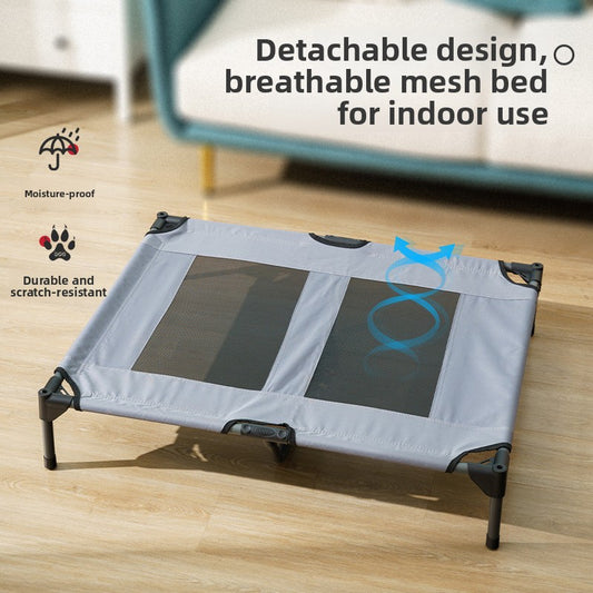 Removable Washable Pet Dog Camp Bed with Tent