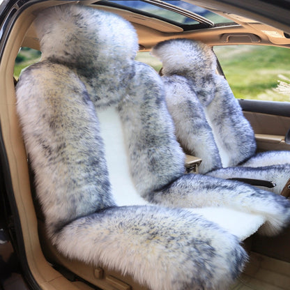 Car seat cushion - winter wool seat cushion