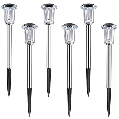 Solar Outdoor Ground Lights Waterproof LED Garden Lawn Decoration Lamp