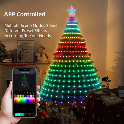 Christmas Tree Light Strings with App Control