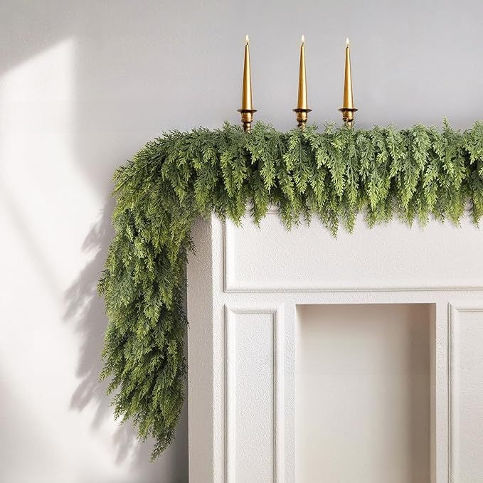 Cedar boughs for Christmas decoration