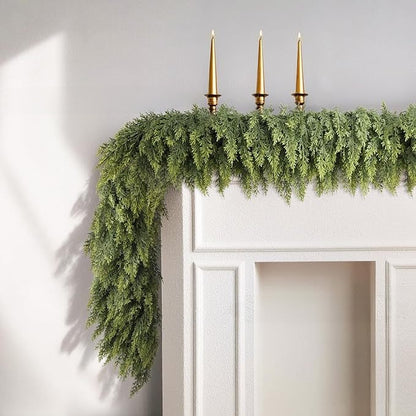 Cedar boughs for Christmas decoration