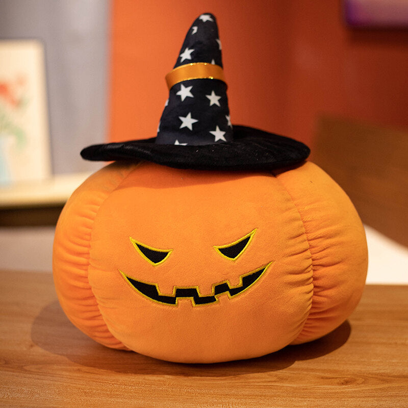 Halloween funny pumpkin pillow