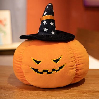 Halloween funny pumpkin pillow