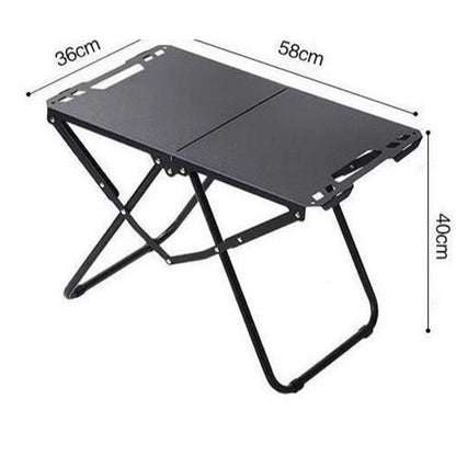 Outdoor foldable tactical table