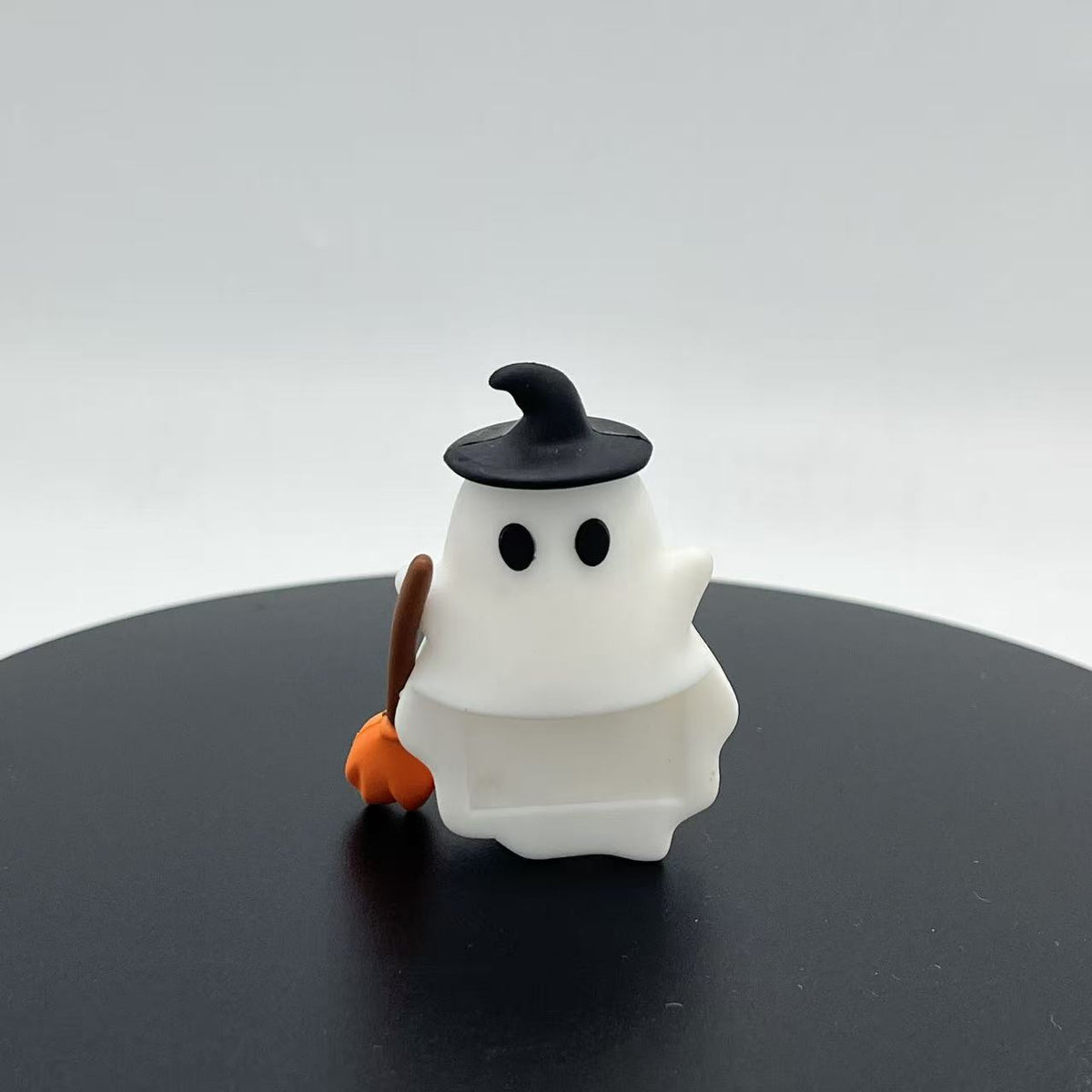 Mystery Phone Buddy Ghost Pumpkin Sticky Phone Decoration Figurine Desktop