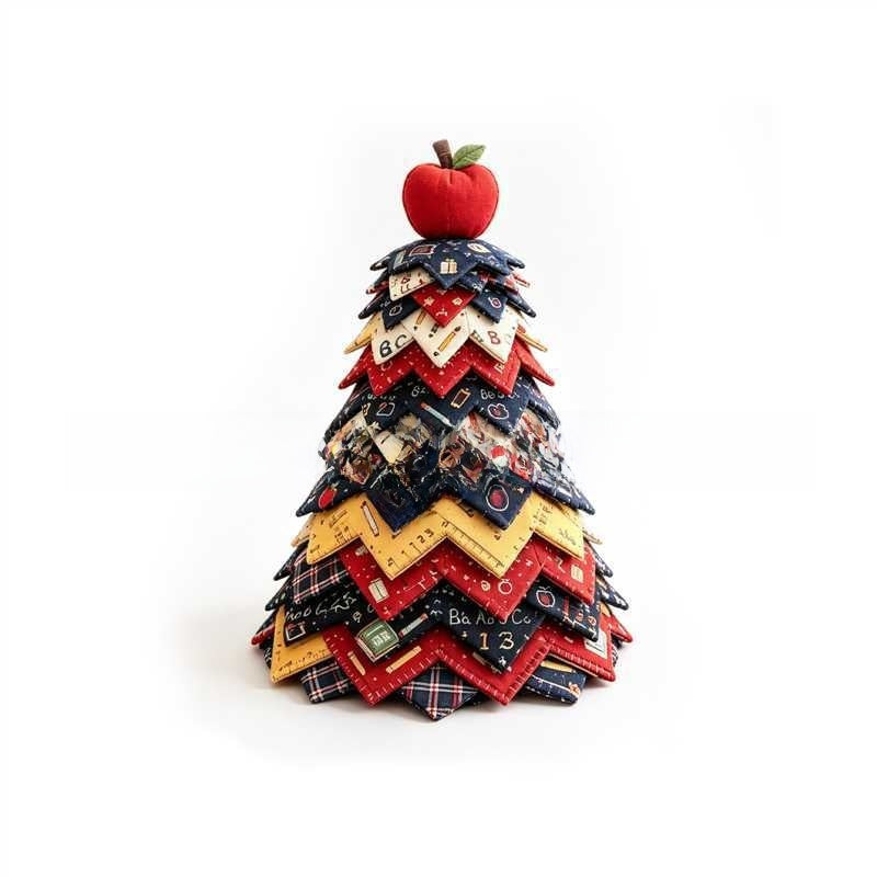 Quilted Christmas Tree Set