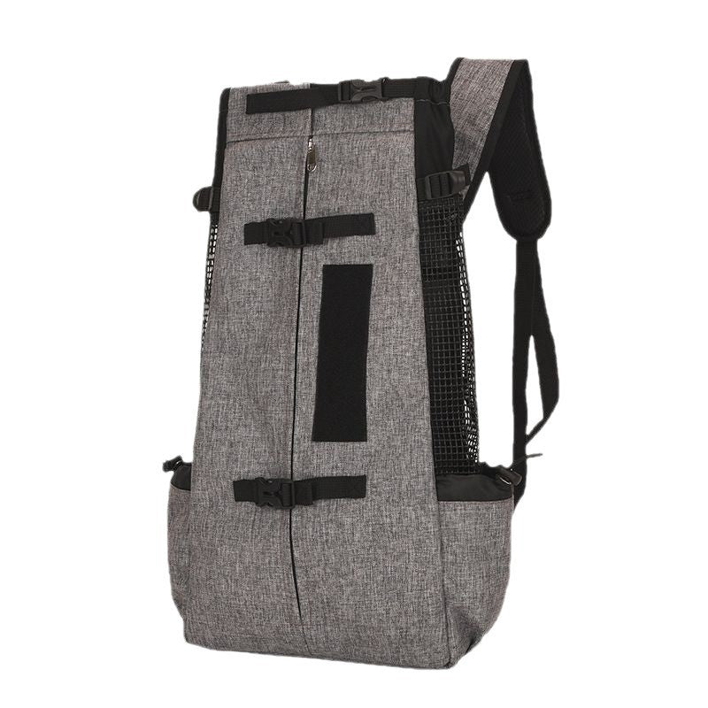 Double Shoulder Pet Backpack for Medium Dogs Outdoor Travel