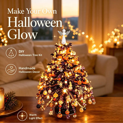 DIY Beaded Christmas Tree Kit with Lights
