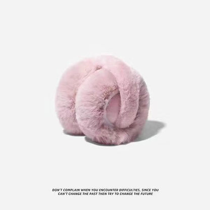 Foldable Plush Winter Earmuffs