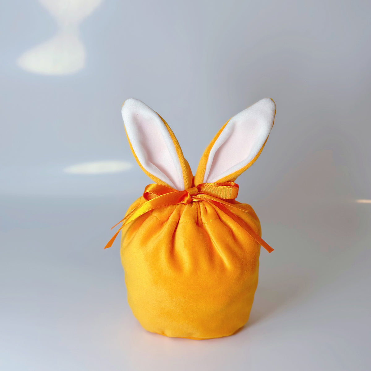 Cross Border Easter Rabbit Ears Velvet Bag Gift Box Candy Box Party Gift Candy Box Creative Ins Bundle Pocket