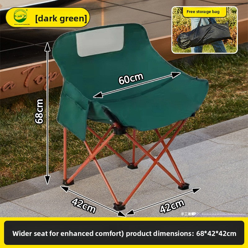 Portable Outdoor Folding Moon Chair