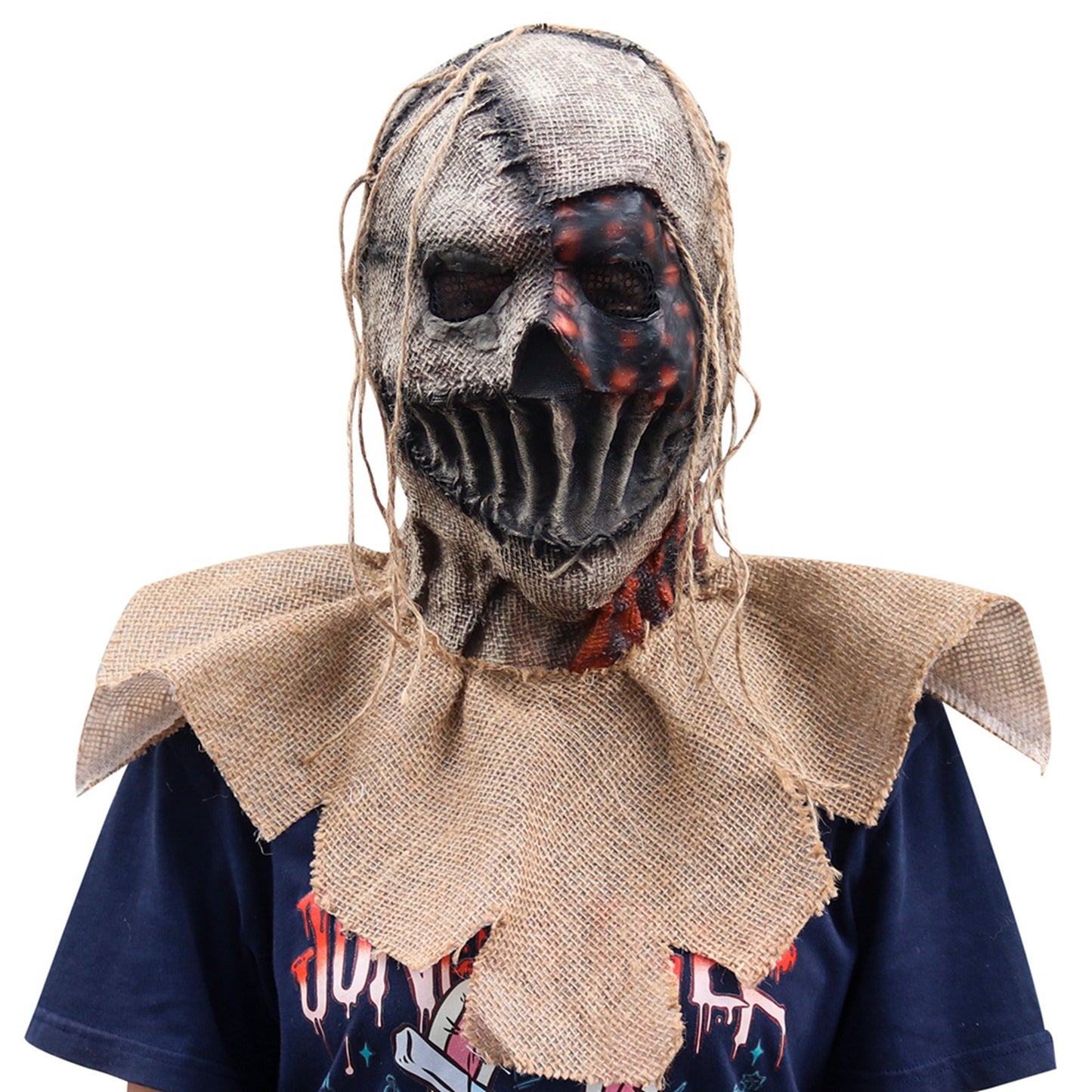 Halloween Horror Scarecrow Mask