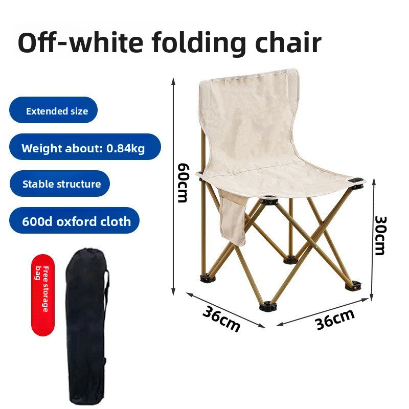Portable Outdoor Folding Moon Chair