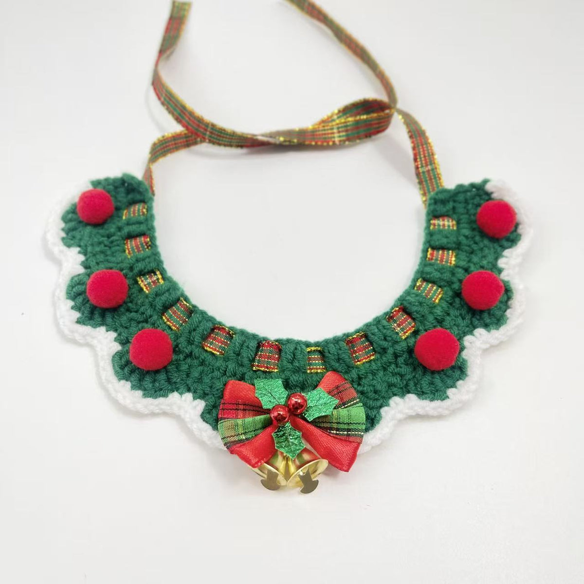 Christmas Pet Knitted Scarf