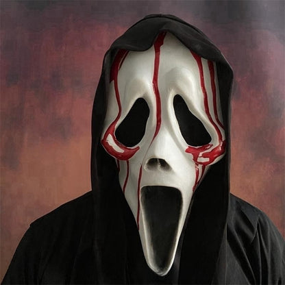 latex halloween mask