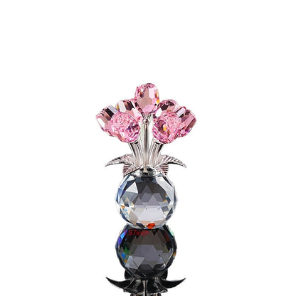 Crystal Rose Home Decor Gift
