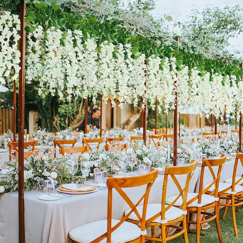 Artificial wisteria flower decoration