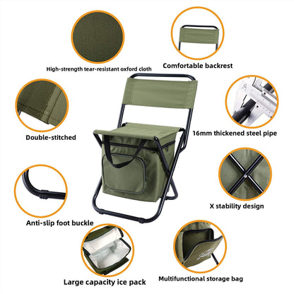 Portable Outdoor Foldable Ice Bag Chair