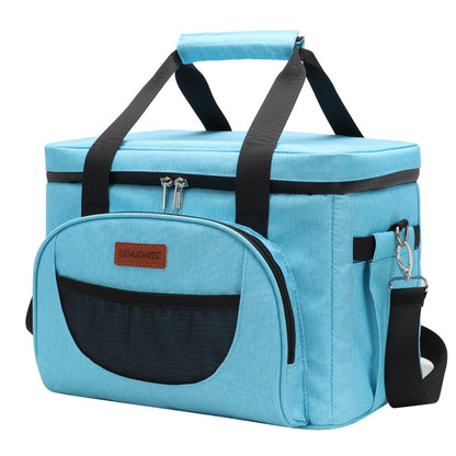 Large Capacity Insulated Handbag Outdoor Oxford Picnic Bag