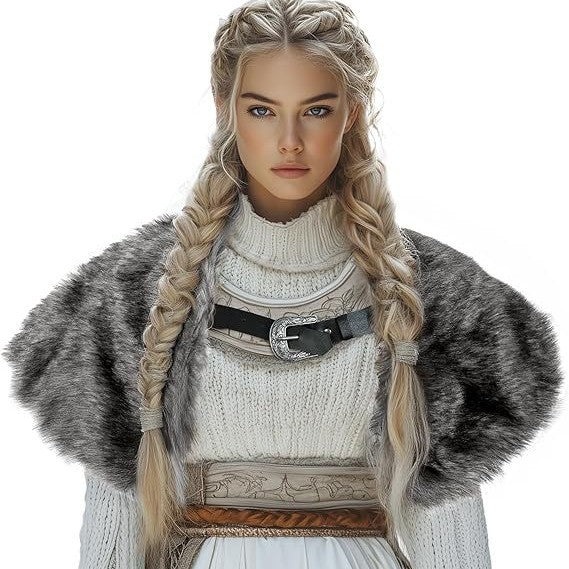 Medieval Viking Costume Cloak