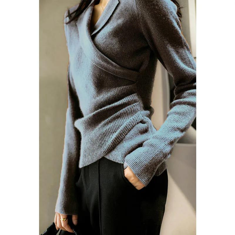 Autumn and winter knitted sweaters