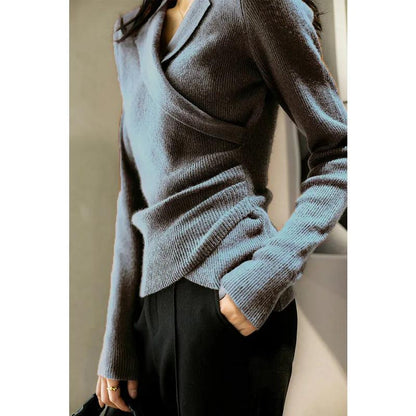 Autumn and winter knitted sweaters