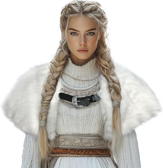 Medieval Viking Costume Cloak