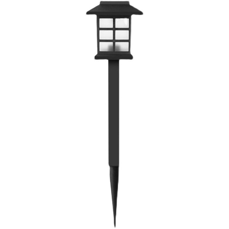 Solar Powered Outdoor LED House Shape Garden Light