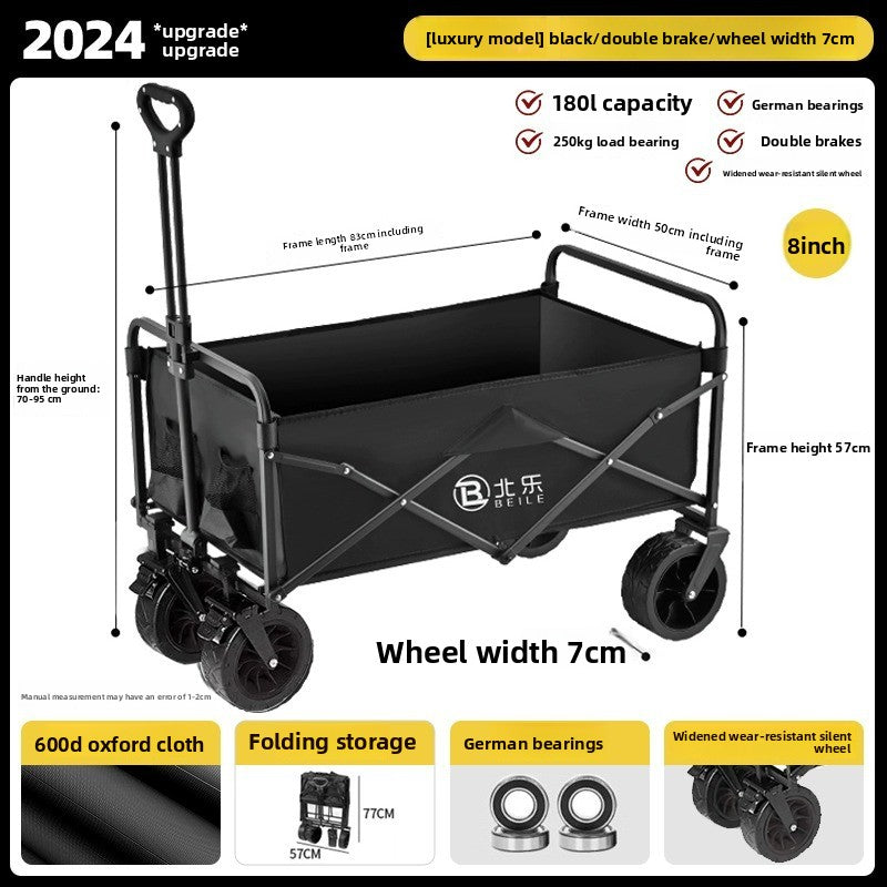 Foldable Outdoor Camping Trolley