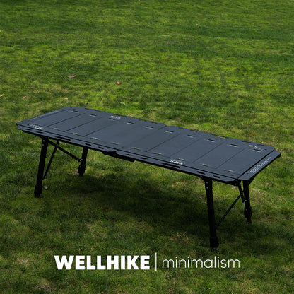 Adjustable Height Aluminum Alloy Folding Outdoor Table