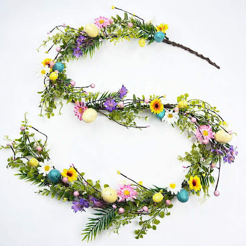 Easter wreath decoration