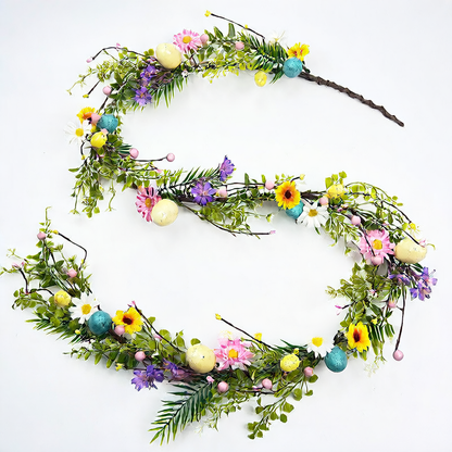 Easter wreath decoration