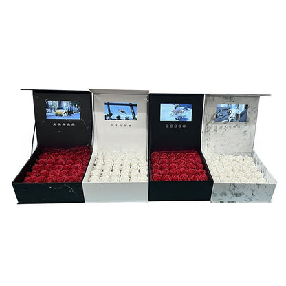 LCD Video Rose Gift Box