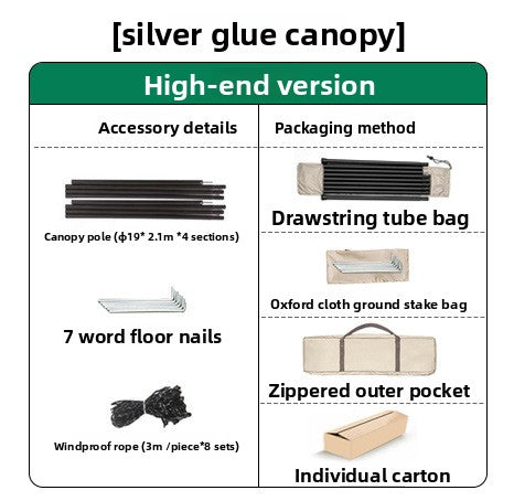 Sky Canopy Tent for Outdoor Camping